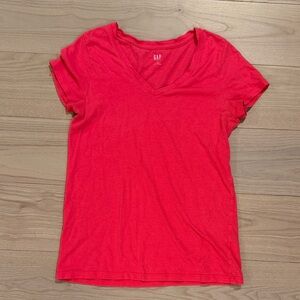GAP Women's Bright Pink Short Sleeve Tee
